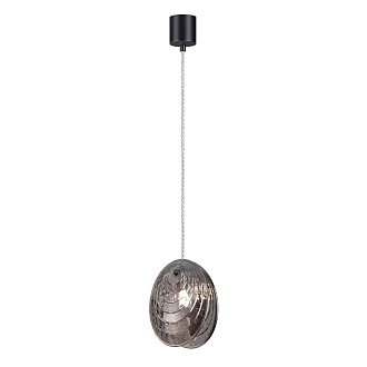 Подвес 14*14*151,5 см, 1 G9*40W, Odeon Light Mussels, черный 5038/1