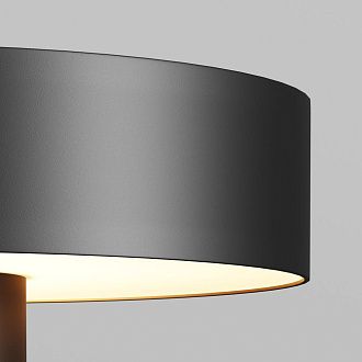 Парковый светильник 30*40-16,5 см, LED*30W, 3000K, Maytoni atto O471H-L30GF3K, Графит