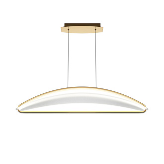 Подвесной светильник 103*25*325 см, LED, 34W, 3000К, Maytoni Breeze MOD281PL-L34BS3K латунный