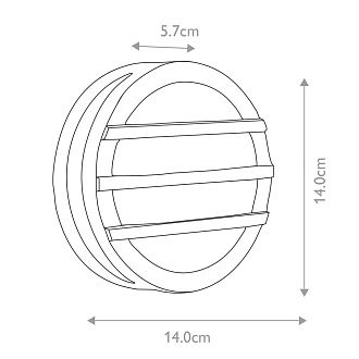 Настенный фонарь Elstead Lighting, Арт. ANO-2W