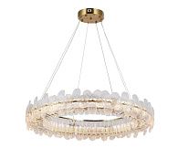 Подвесная люстра 80 см, 140W, 3000K, Kink Light Лиона 07600-80A,36, латунь