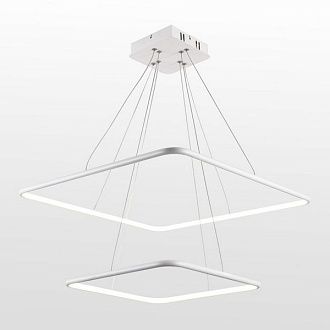 Подвесной светильник светодиодный 60 см, 60W, 4000K, Lussole Bradford LSP-7460, белый