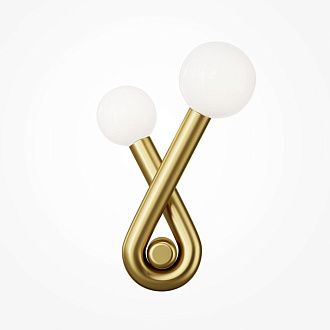 Светильник 33 см, Maytoni MOD476WL-02BS, латунь