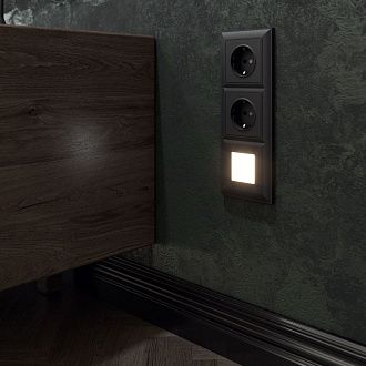 Встраиваемая LED подсветка (черный матовый) W1154308 Werkel 4690389172724