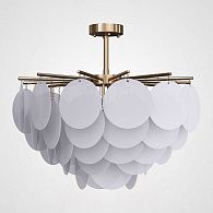 Потолочная люстра Nimbus D80 80*80*72 см, 7*E14*40W, ImperiumLoft 40.1883, Латунь
