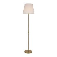 Торшер 40*40*170 см, 1*E27 Gerhort G11112/1F BRS+CL WT, Бронза;Прозрачный