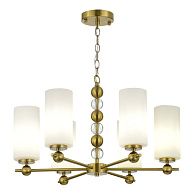 Подвесная люстра *63*99 см, 6*E27, 240W, ST-Luce Aurora SL2003.303.06, латунный