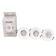 Светильник встраиваемый со сменным модулем белый/прозрачный LED 1*5.5W 4000K St Luce  ST905.508.01_3