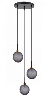 Подвесной светильник  33*170 см, 3*G9 черный Vele Luce Capriccio VL5882P03