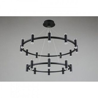 Каскадная люстра 83*60-120 см 200W, 3000K, Aployt Klarcia APL.037.03.200, черный
