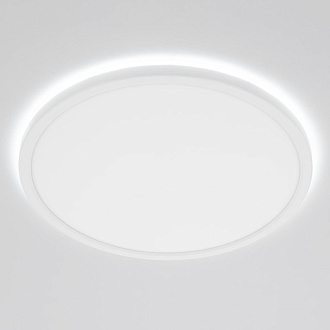 Светильник с пультом 40*2,5 см, LED+RGB 40W, 3000-5000K CL738320EL Бейсик Лайн Белый  