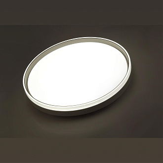 Cветильник 39*7 см, LED 48W, 3000-6000 К, IP43, белый/светло-серый, пластик Sonex Savi, 7631/DL