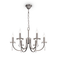 Люстра 58 см Freya Forte FR1006PL-06N никель