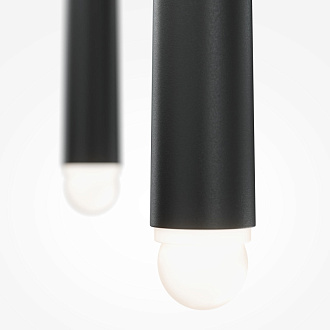 Подвесной светильник 26*26*369,3 см, LED, 19W, 3000К-4000К, Maytoni cascade MOD132PL-L18BK черный