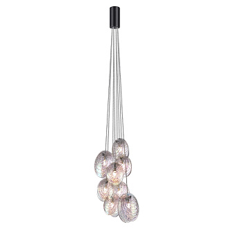 Люстра 30*30*155 см, 8 G9*40W, Odeon Light Mussels, черный 5039/8