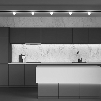 Светильник на шине 10*10*11,1 см, LED, 3000-6000К, Maytoni Technical luna TR177-1-5WTW-B черный