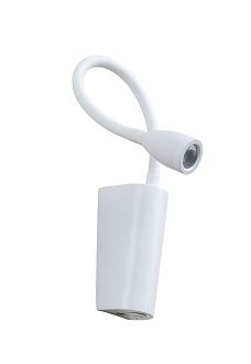 Бра 4**12-55 см, 1*LED*3W, 3000K, Crystal Lux Movi CLT 213W WH, Белый