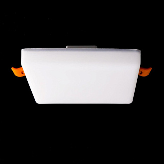 Встраиваемый светильник 10 см, 10W, 3000K Citilux Вега CLD53K10W белый, вр 5,5-8,5 см