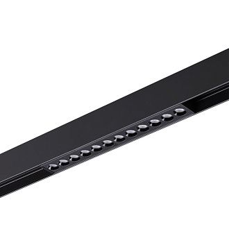 Cветильник 22*2,5*3 см, 1*LED*10W, 3000-6000K, Novotech VECTOR PORT 359931, черный,  диммир. пульт ДУ/Tuya Smart Life