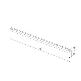Brass Line Трековый светильник 12W 4000K латунь 85526/01 Elektrostandard Line Magnetic 4690389218743, a071849