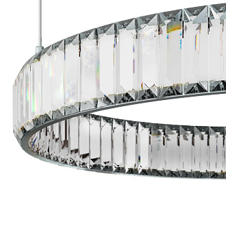 Светильник 60 см  43W 3000K Loft It  Crystal ring 10135/600 Chrome