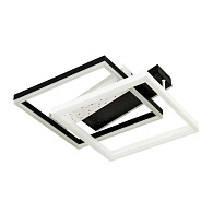 Светильник 50*50*12 см, LED 114W, 3000 / 6000K, Черный, Белый LED4U L1032-500