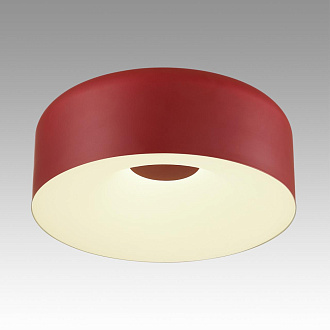 Потолочный светильник *36*14 см, LED 1*40W, 4000 К, Sonex Confy 7691/40L, белый/красный