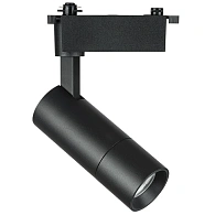 Светильник светодиодный для 1-фазного трека 5,2 см, LED*12W, 3 000 К, Черный Lightstar Volta 229137