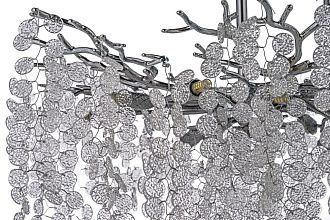 Люстра потолочная *76*54 см, 10*G9*40W, Dio D`arte Tavenna Nickel Tavenna H 1.3.76.103 N, никель