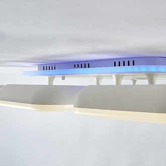 Светодиодный светильник 86 см, 160W с Алисой Citilux Паркер Смарт CL225A290E RGB, 3000-5500K, белый