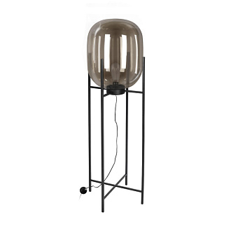 Торшер 160 см, Loft IT 10195F/1600 Amber Oda, черный-янтарный