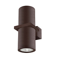 Бра 7*15 см, 2*GU10, 1-2 м2, IP54 Crystal Lux CLT 021W BR Коричневый