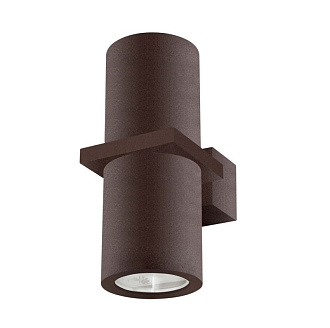 Бра 7*15 см, 2*GU10, 1-2 м2, IP54 Crystal Lux CLT 021W BR Коричневый