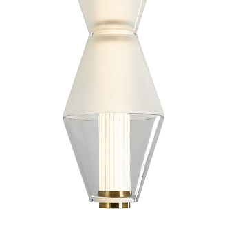 Светильник 17 см, 15W, 3000k, Freya Plum FR6137PL-L6BT1, латунь