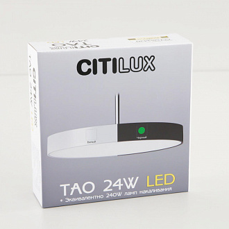 Светильник 22*120 см, LED*24 W, 4000 К, Белый Citilux Тао CL712S240N