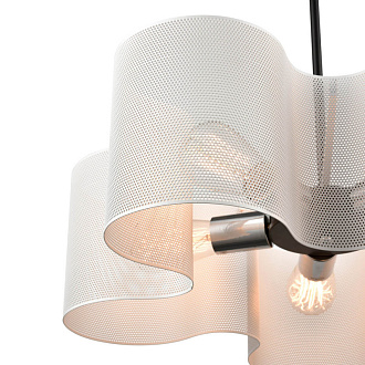 Подвесная люстра  58*70 см, 5*E27 черный, хром Vele Luce Cross VL5272P05