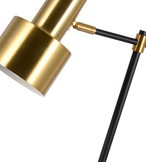 Торшер Kink Light Орфей 07025 черный, медь