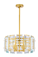 Люстра Ø450 x H700, мм, 40W, SP BRS(Бронза) NewRgy 9191A/6A SP BRS