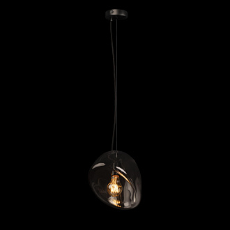 Подвесной светильник 25*25 см, 1*E27*40W  LOFT IT Gallo 10293 Clear черный