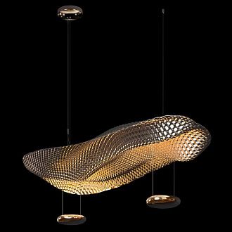 Подвесной светильник 120 см, 26W, 3000K, LOFT IT Angel 10478P, хром