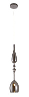 Светильник подвесной 9 см, Crystal Lux LUX NEW SP1 C SMOKE Хром