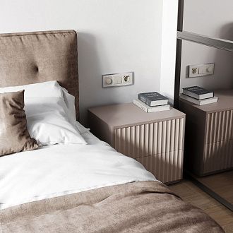 W1142062 Диммер, айвори матовый Werkel, 4690389191947