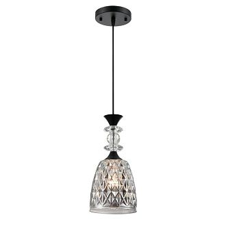 Светильник подвесной 80 см, 1*E27*60W, Lumion Elenika 8057/1A, черный