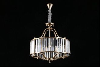 Подвесная люстра 60*60-158,5 см, 6*E14, 40W, Aployt Romen APL.809.03.06, золотой