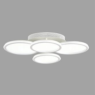 Умная люстра потолочная 9*60*15-15 см, 1*LED*95W, 3000-6500K, Lumion Alis Smart 8380/95CL, белый