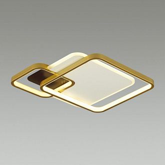 Светильник 42 см, 59W, 3000-6000K, 3894Lm, 15 м2 Lumion 5243/59CL, золото-белый-черный