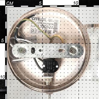 Бра Citilux Синди CL330322, золото, прозрачный