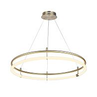 Подвесная люстра 80*20-150 см, 8*LED, 30W, 4000K, Favourite Girth 4629-8P, золотой