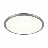 Светильник, 17 см, 22W, 3000К, хром, теплый свет, Citilux Омега CLD50R221, встраиваемый LED, вр 15,5 см