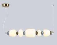 Подвесной светодиодный светильник 96*17*123- см, **W, 3000K, Ambrella Light High Light LH53176, бронза
